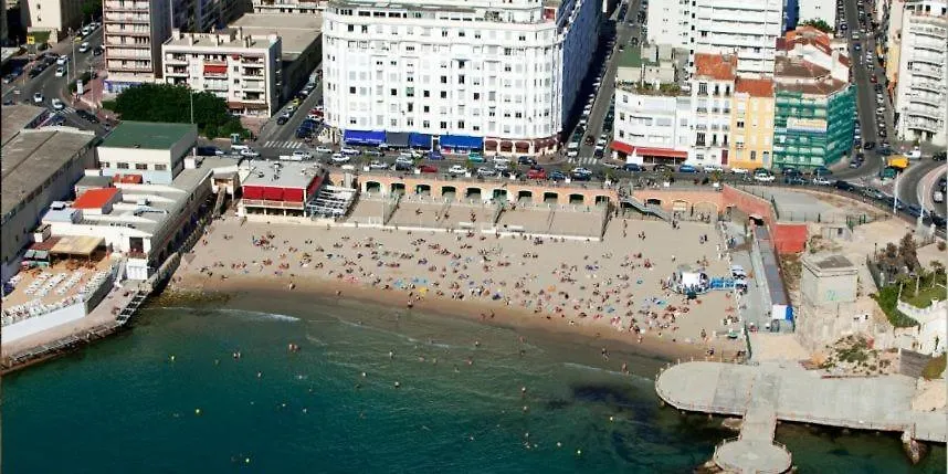 Les catalans, vue mer Marseille France