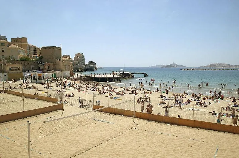 Appartement Les catalans, vue mer Marseille